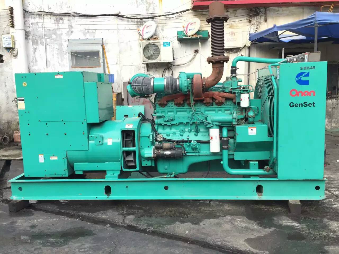 岱山租赁发电机-柴油发电机不正常冒烟的原因